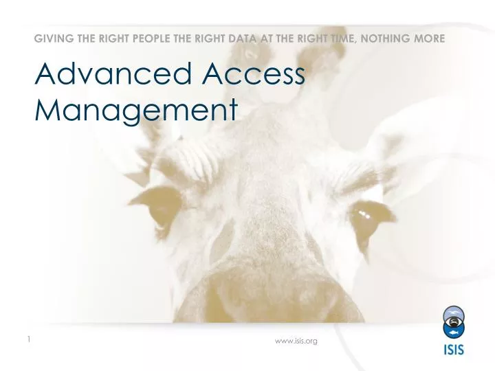 advanced access management