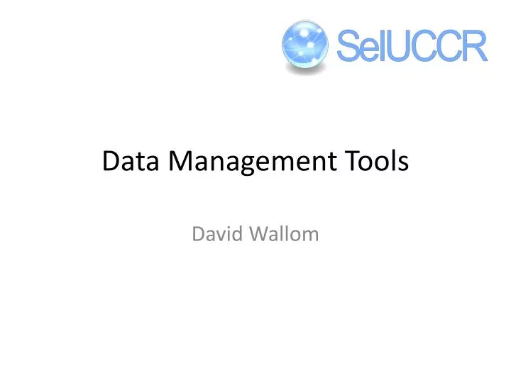 data management tools