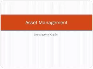 Asset Management