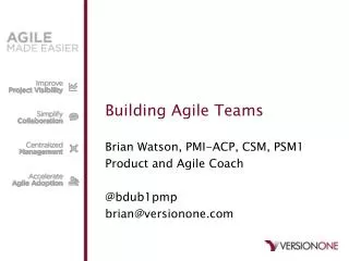 Building Agile Teams