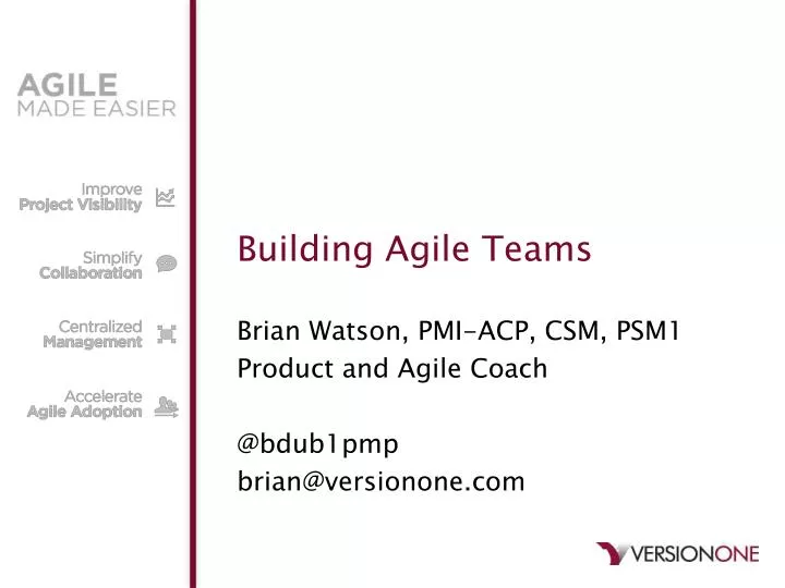 building agile teams