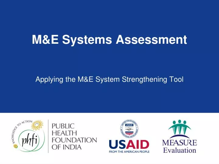 m e systems assessment