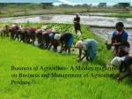 Agriculture Magazine - slide 1