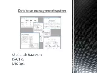 Database management system