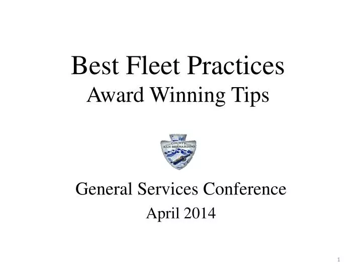 best fleet practices award winning tips