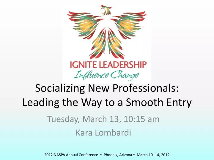 socializing new professionals leading the way to a smooth entry
