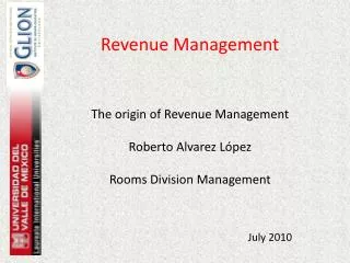 Revenue Management