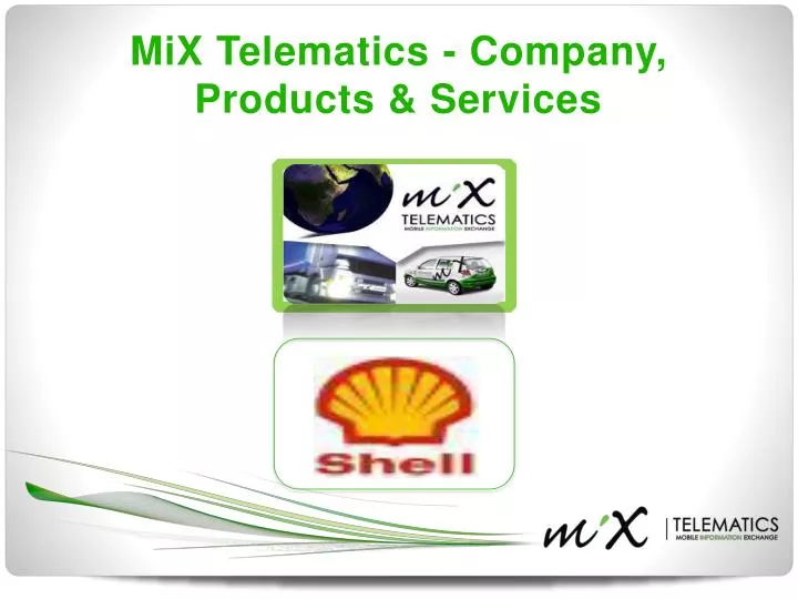 mix telematics company products services