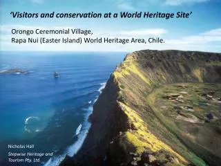 ‘Visitors and conservation at a World Heritage Site’