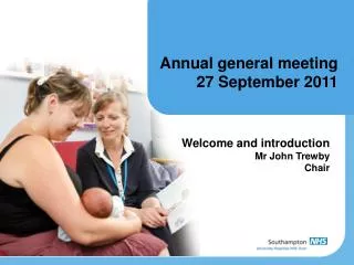 Annual general meeting 27 September 2011