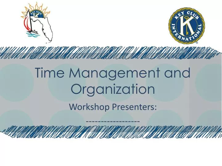 time management and organization
