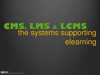 CMS , LMS &amp; LCMS