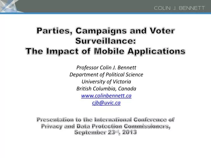 parties campaigns and voter surveillance the impact of mobile applications
