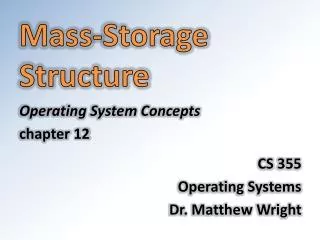 Mass-Storage Structure