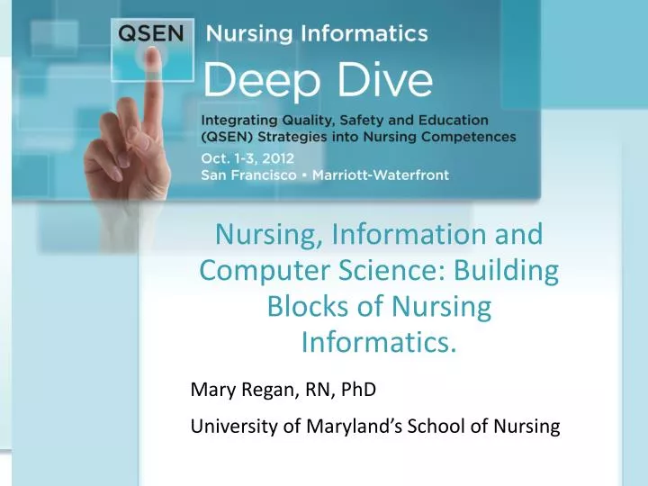nursing information and computer science building blocks of nursing informatics