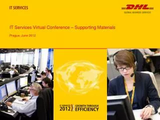 IT Services Virtual Conference – Supporting Materials