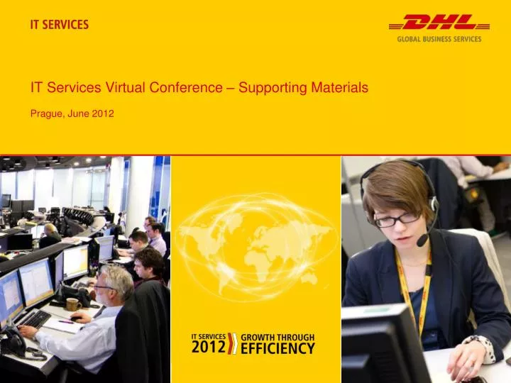 it services virtual conference supporting materials
