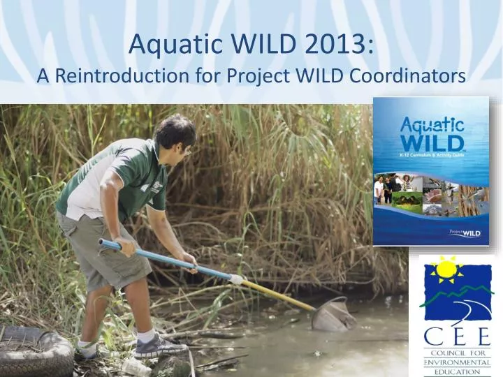 aquatic wild 2013 a reintroduction for project wild coordinators