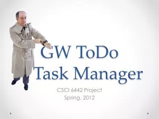 GW ToDo A Task Manager