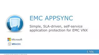 EMC APPSYNC