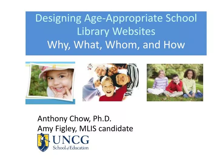 designing age appropriate school library websites why what whom and how