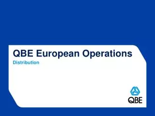QBE European Operations Distribution