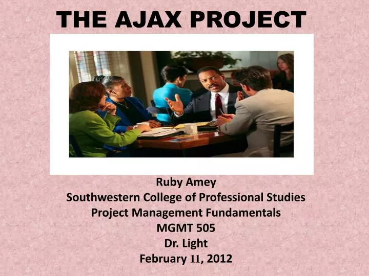 the ajax project
