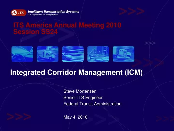 integrated corridor management icm