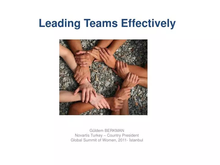 leading teams effectively