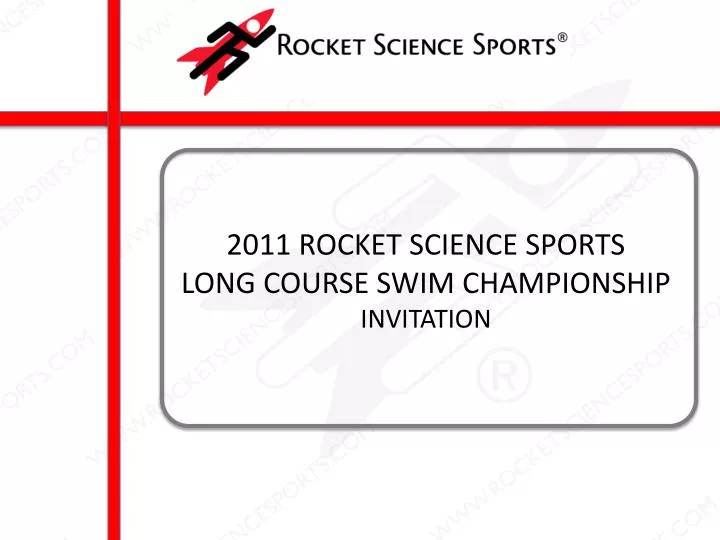 2011 rocket science sports long course swim championship invitation