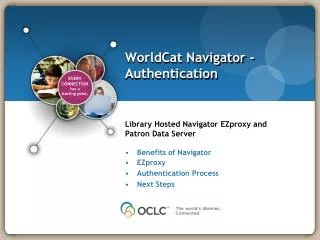 WorldCat Navigator - Authentication