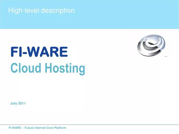 fi ware cloud hosting july 2011