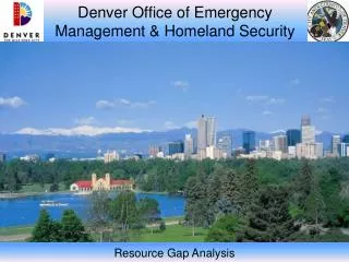 Denver Office of Emergency Management &amp; Homeland Security