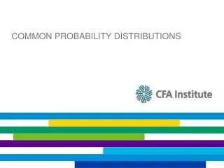 Common Probability distributions