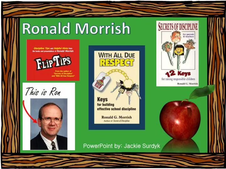 ronald morrish