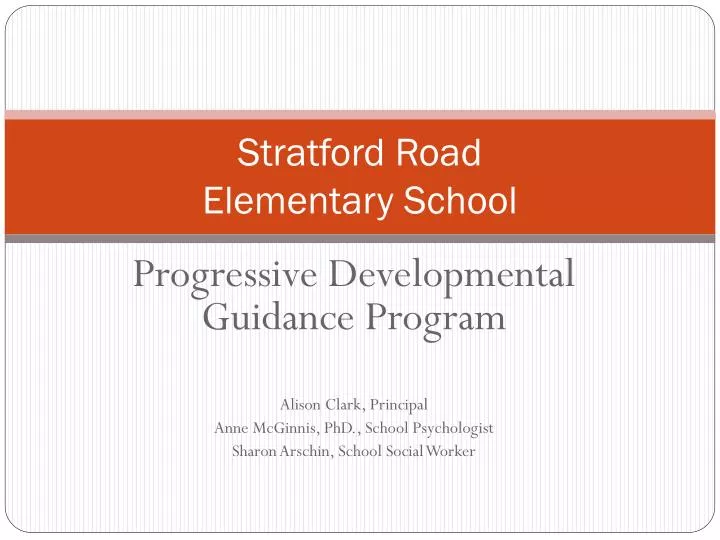stratford road elementary school