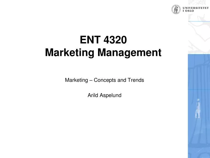 ent 4320 marketing management