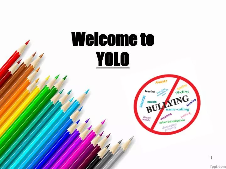 welcome to yolo