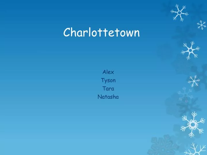 charlottetown