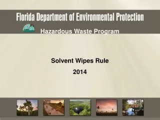 Hazardous Waste Program