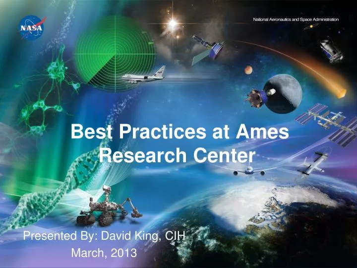 best practices at ames research center