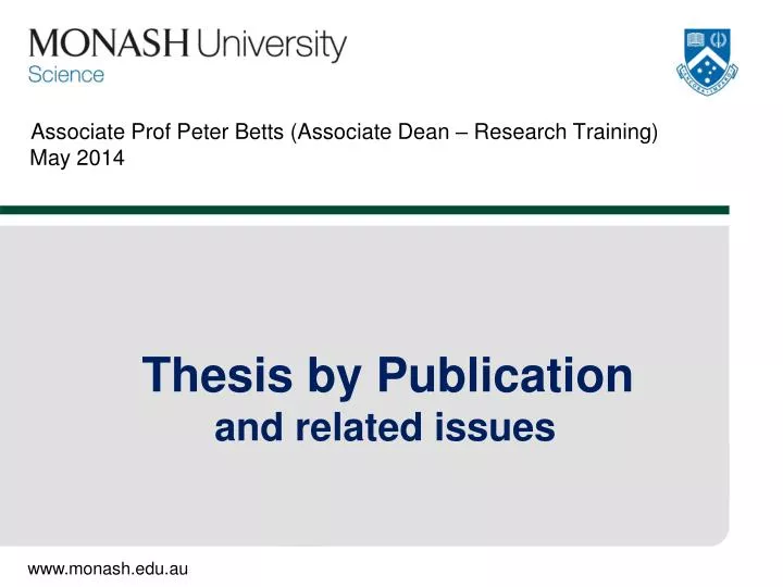 associate prof peter betts associate dean research training may 2014