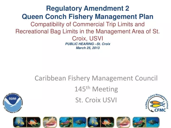 caribbean fishery management council 145 th meeting st croix usvi