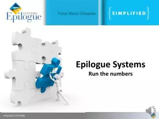 Epilogue Systems Run the numbers