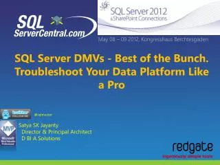 SQL Server DMVs - Best of the Bunch. Troubleshoot Your Data Platform Like a Pro