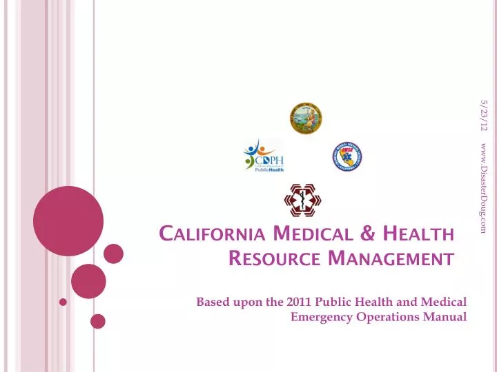 california medical health resource management