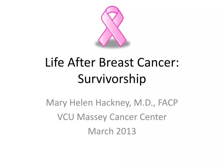life after breast cancer survivorship