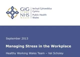 Managing Stress in the Workplace