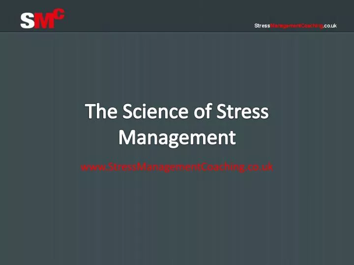 the science of stress management