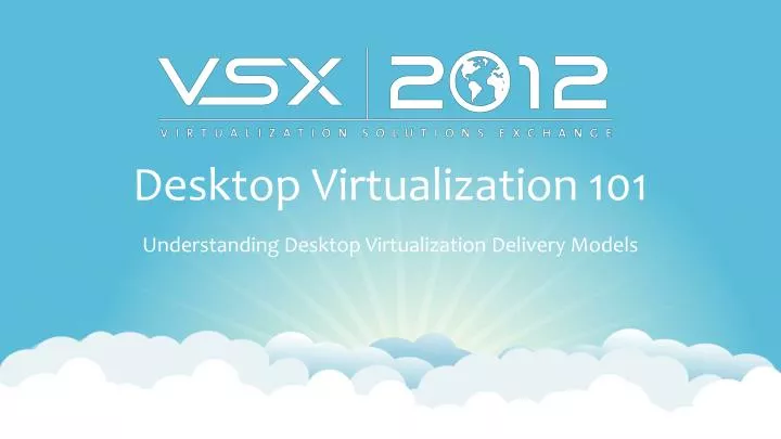 desktop virtualization 101